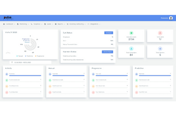 pulse cloud call centre dashboard